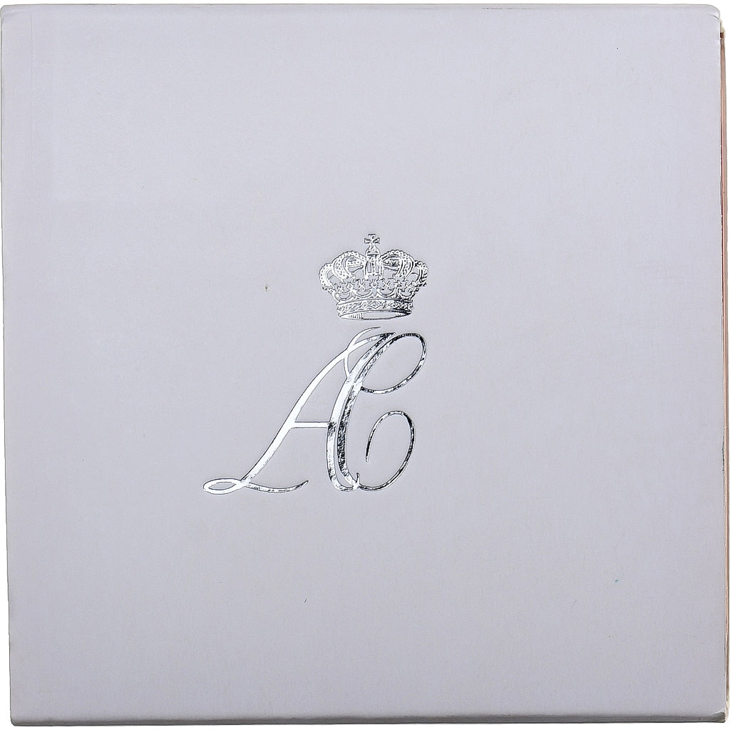 Monaco, 2 Euro, mariage princier, BU, 2011, MDP, Bi-Metallic, MS(65-70)