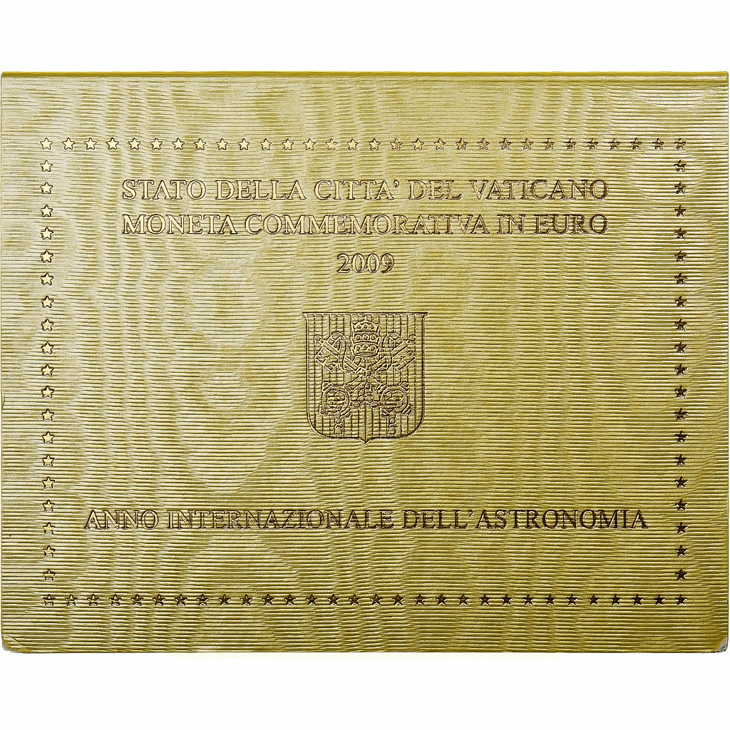 Watykan, 2 Euro, International Year of Astronomy, BU, 2009, Rome, Bimetaliczny