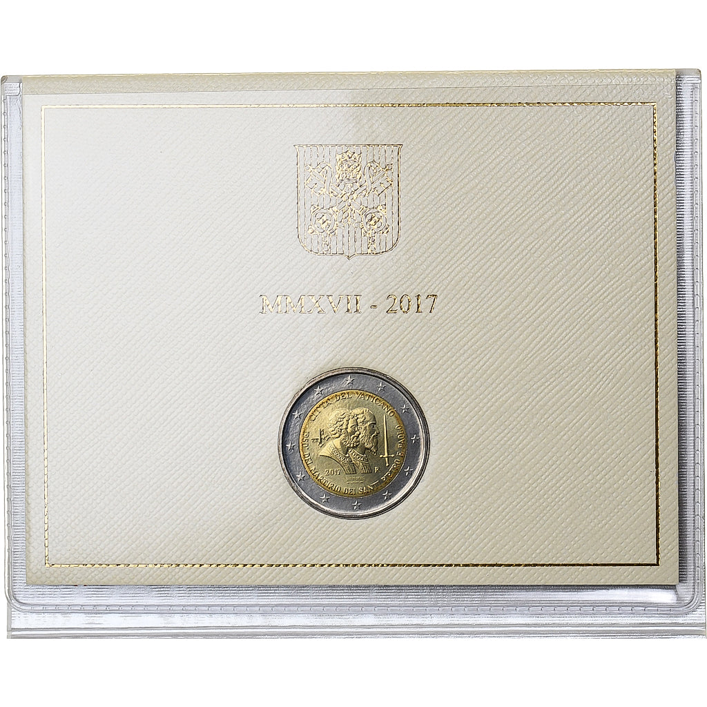 Vatican, 2 Euro, 1950th anniversary, martyrdom of Saint Peter and Saint Paul