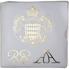 Monaco, Rainier III & Albert, Coffret 1,2 et 5 c., Proof, 2005, Copper Plated