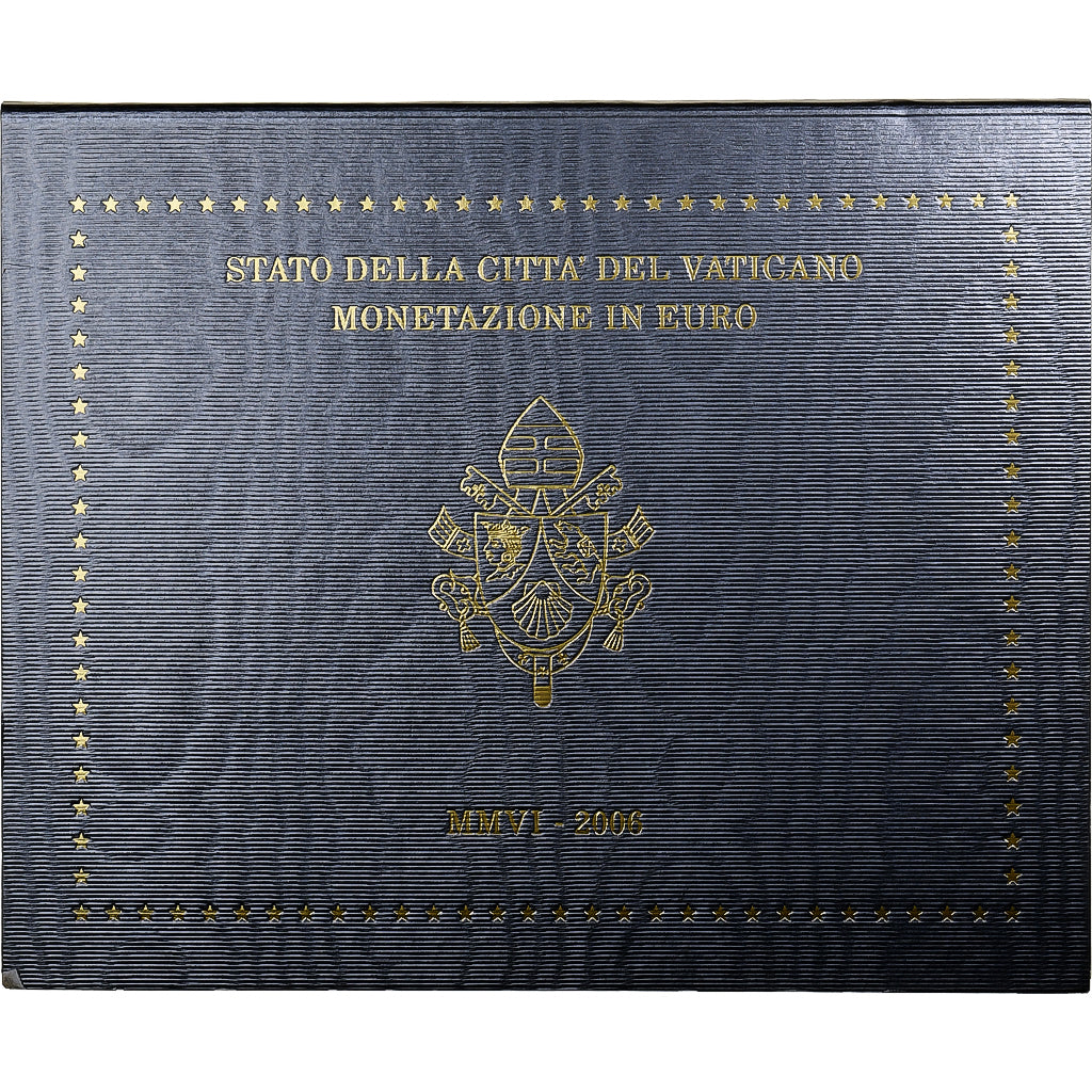 Vaticaan, Benedict XVI, Set 1 ct. - 2 Euro, 2006, Rome, n.v.t., FDC