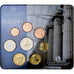 Greece, Set 1 ct. - 2 Euro, Coin Card, BU, 2004, Athens, MS(65-70)