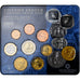 Greece, Set 1 ct. - 2 Euro, Coin Card, BU, 2005, Athens, MS(65-70)