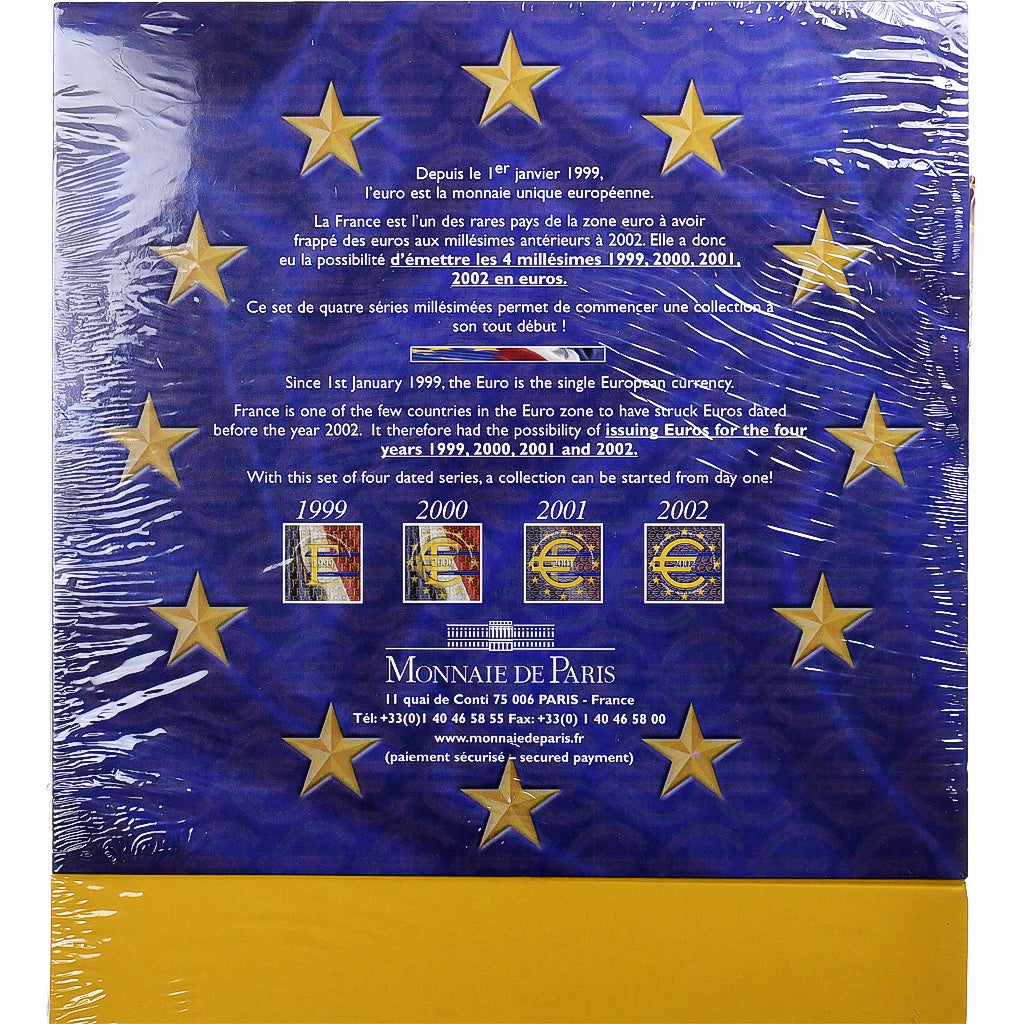 Francja, Coffret 1c. à 2€, BU, 1999, MDP, ND, MS(65-70)