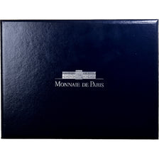 France, Coffret 6x 100 Francs, Trésors du Louvre, 1993, MDP, Proof, Silver