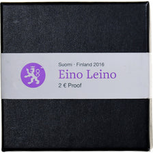 Finland, 2 Euro, Eino Leino, Proof, 2016, Vantaa, Bi-Metallic, MS(65-70)