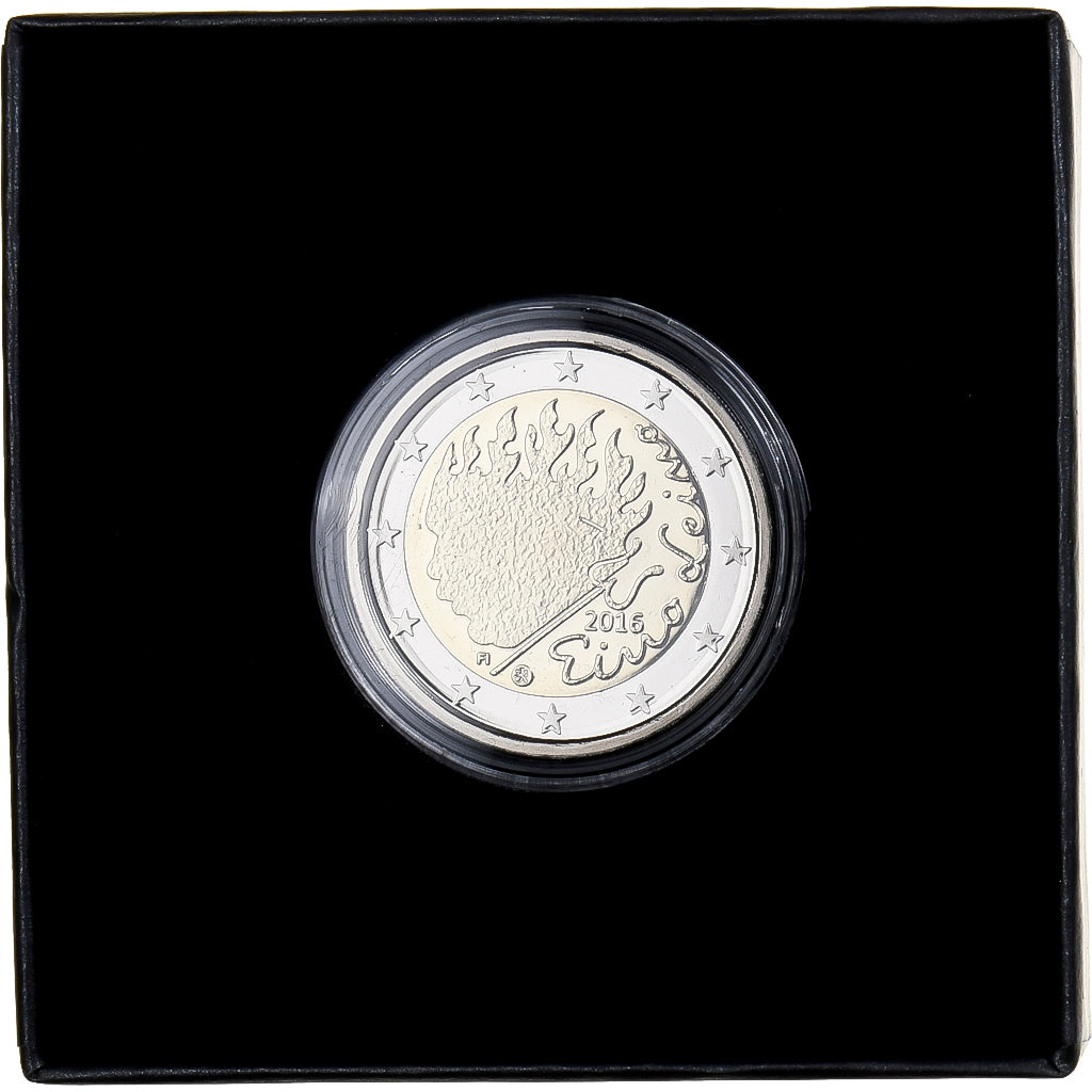 Finland, 2 Euro, Eino Leino, Proof, 2016, Vantaa, Bi-Metallic, MS(65-70)