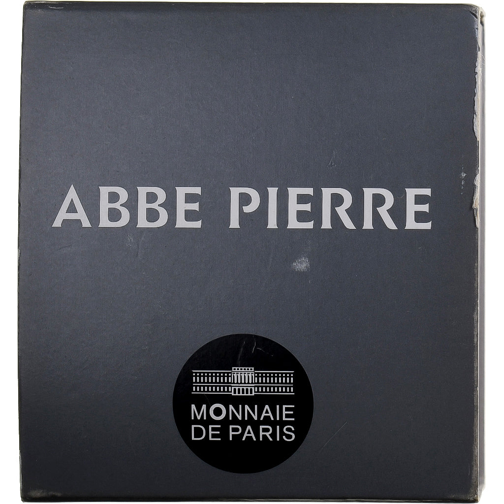 Francja, 2 Euro, abbé Pierre, Proof, 2012, MDP, Bimetaliczny, MS(65-70)