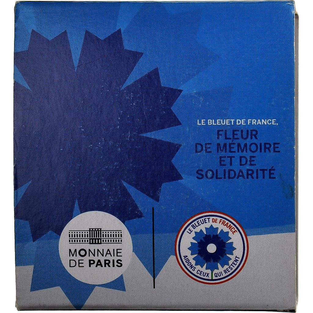 France, 2 Euro, bleuet de France, Proof, 2018, MDP, Bi-Metallic, MS(65-70)