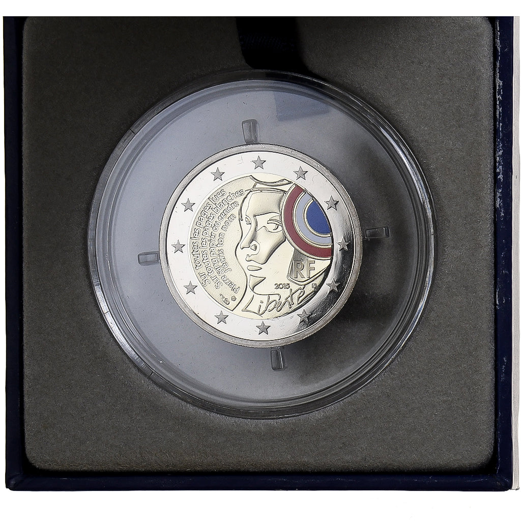 Francja, 2 Euro, 225ème anniversaire de la fête de la fédération, Proof