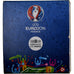France, 2 Euro, UEFA Euro 2016, Proof, 2016, MDP, Bi-Metallic, MS(65-70)
