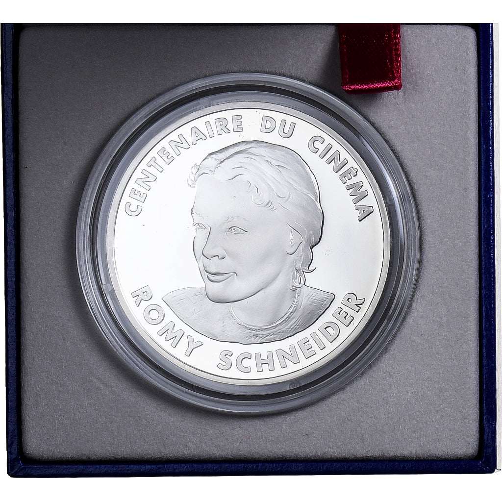 Frankreich, 100 Francs, Romy Schneider, 1995, MDP, PP, Silber, STGL