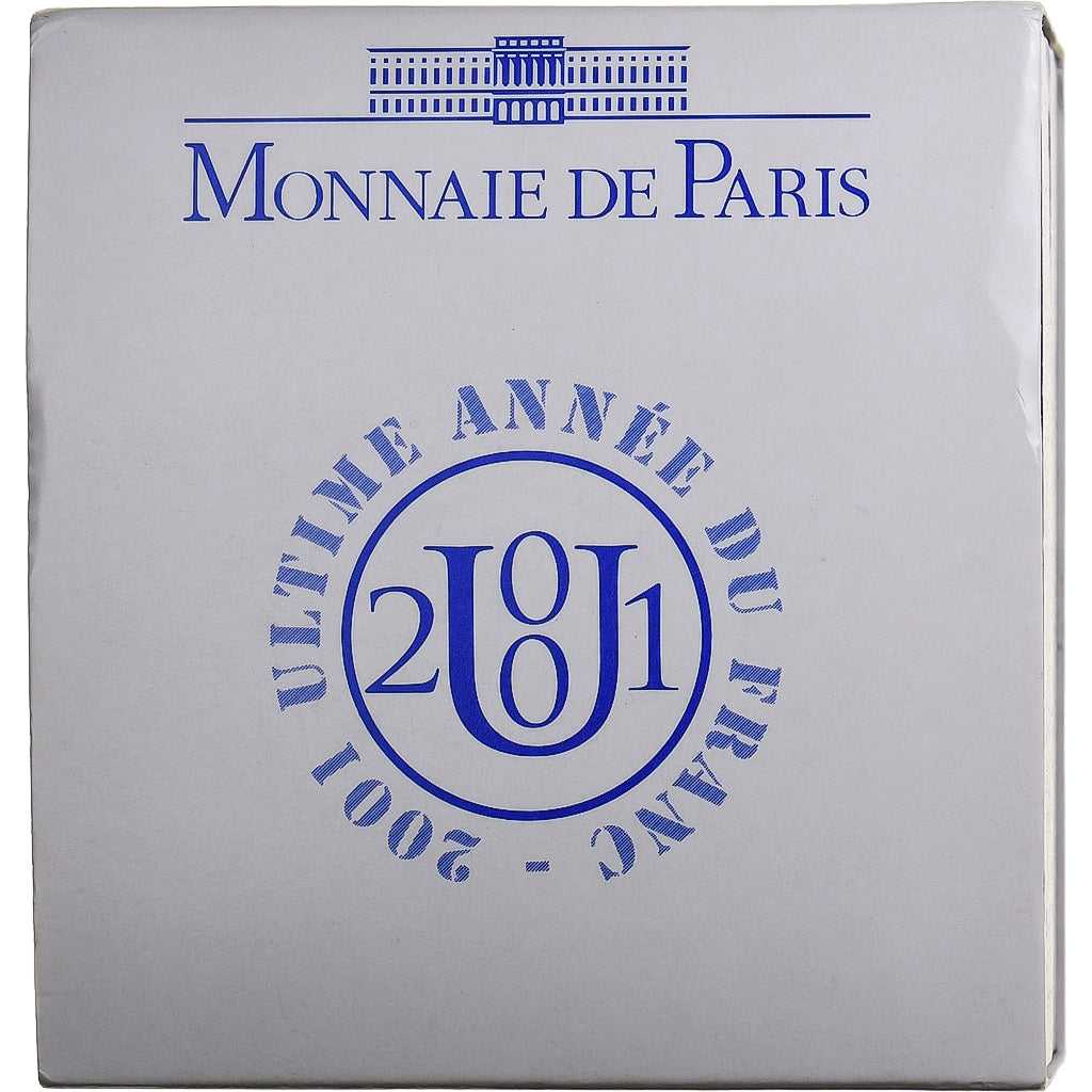 France, 10 Francs, Notre-Dame de Paris, 2001, MDP, Proof, Silver, MS(65-70)
