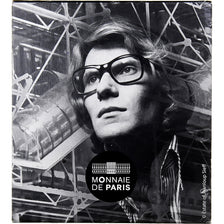 Francia, 10 Euro, Époque contemporaine, Yves Saint Laurent, Proof, Colorized
