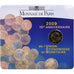 France, 2 Euro, 10 Years of EMU, Coin card, 2009, MDP, Bi-Metallic, MS(65-70)