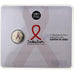 France, 2 Euro, Sidaction, Coin card, 2014, MDP, Bi-Metallic, MS(65-70)
