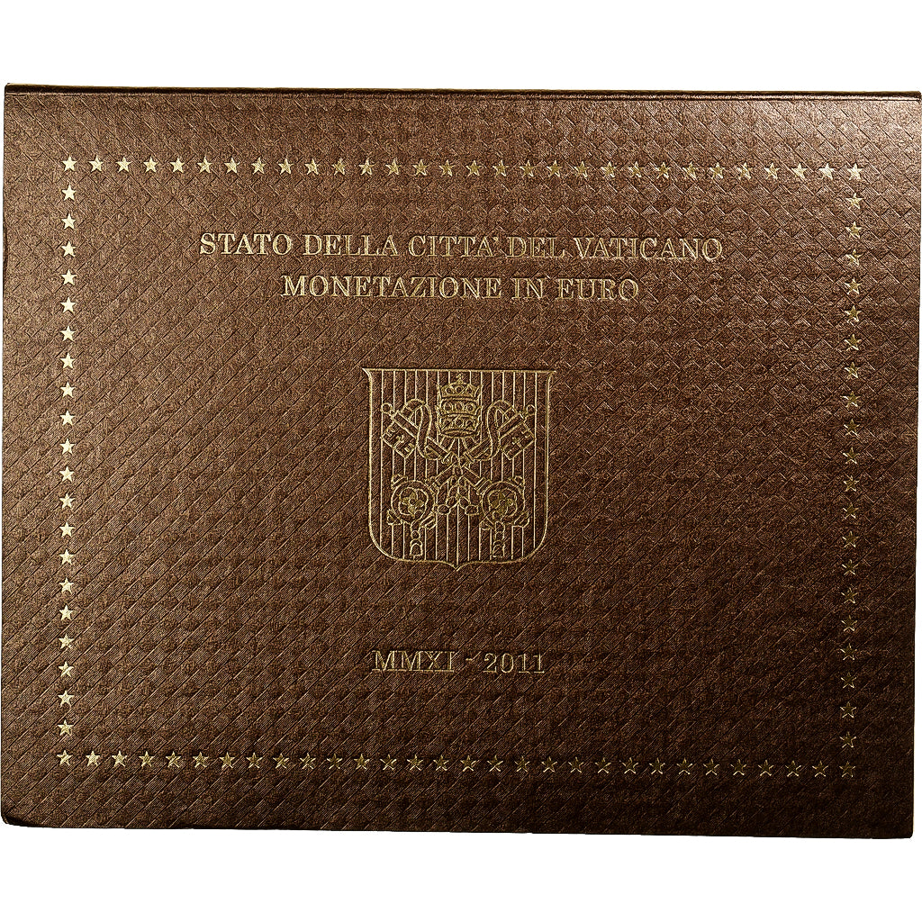 Vatican, Benedict XVI, Set 1 ct. - 2 Euro, BU, 2011, Rome, MS(65-70)