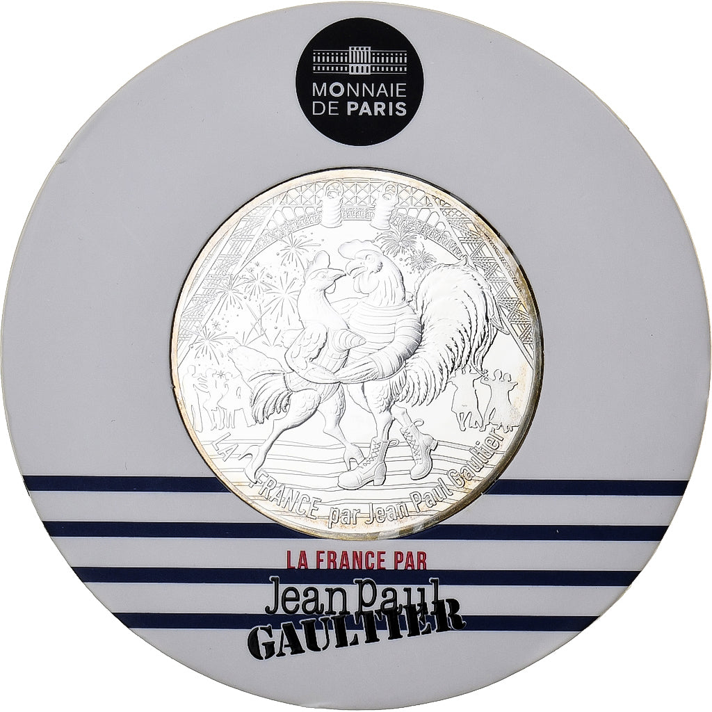 France, 50 Euro, Jean-Paul Gaultier - Bal du 14 Juillet, 2017, MDP, Argent, FDC