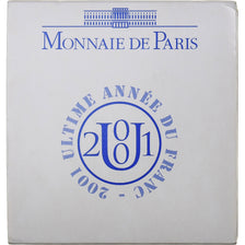 France, 10 Francs, Champs-Élysées, 2001, MDP, Proof, Silver, MS(65-70)