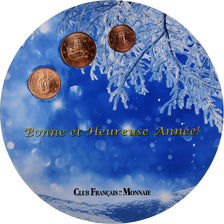 San Marino, Set 1 ct., 2 cts. & 5 cts., 2006, Rome, Copper Plated Steel, MS(63)