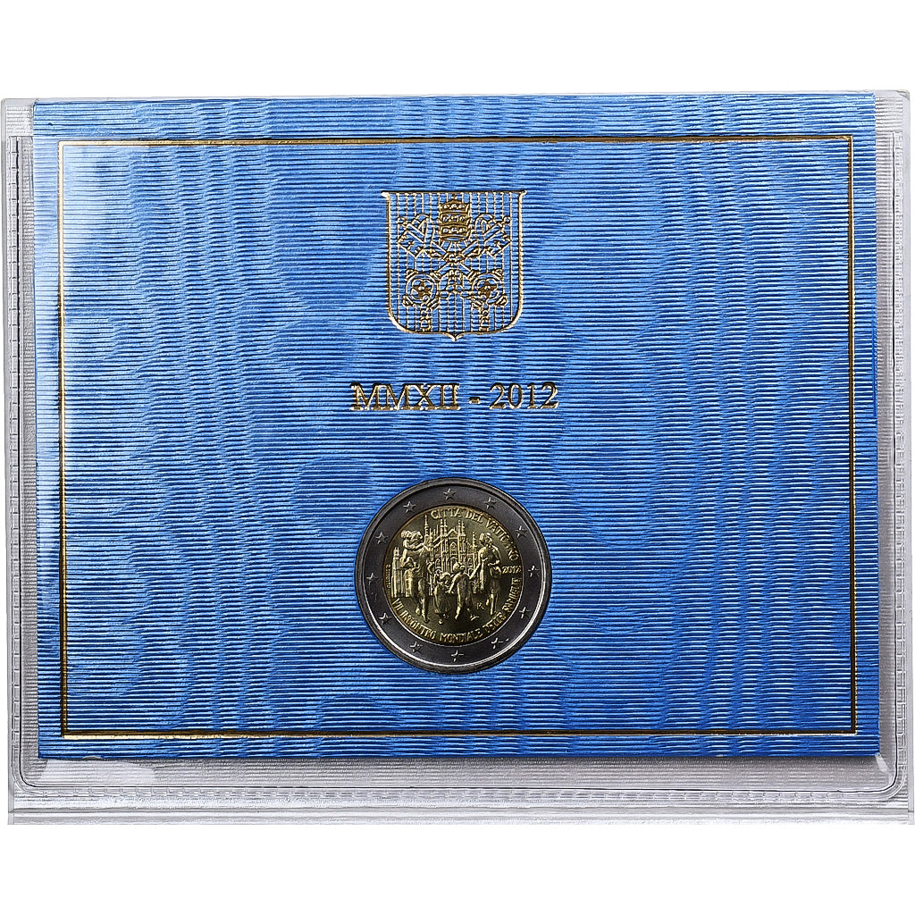Vatican, 2 Euro, 7th World Meeting of Families, 2012, Rome, Bi-Metallic