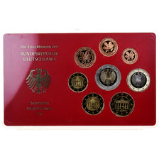 Alemanha, Set 1 ct. - 2 Euro, Proof, 2003, Munich, N/D, MS(65-70)