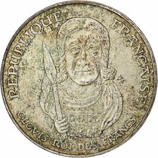 France, 100 Francs, Clovis, 1996, MDP, Silver, MS(60-62)