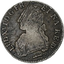 France, Louis XVI, Écu de Béarn aux branches d'olivier, 1781, Pau, Silver