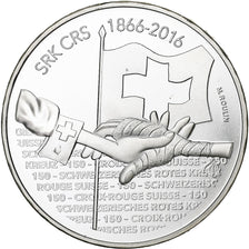 Switzerland, 20 Francs, 150 Years of Red Cross, 2016, Bern, Proof, Silver