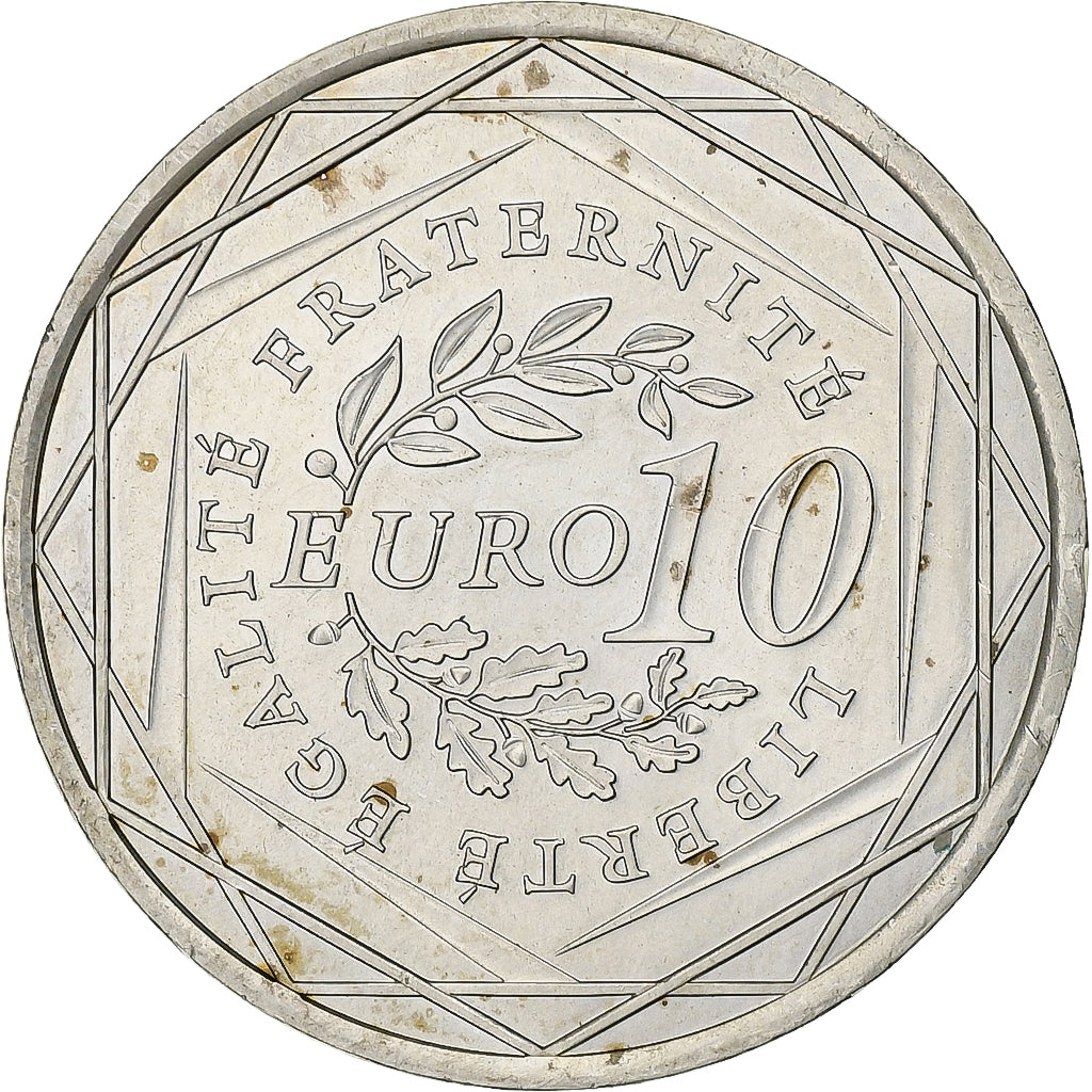 Frankreich, 10 Euro, Semeuse, 2009, MDP, Silber, VZ+