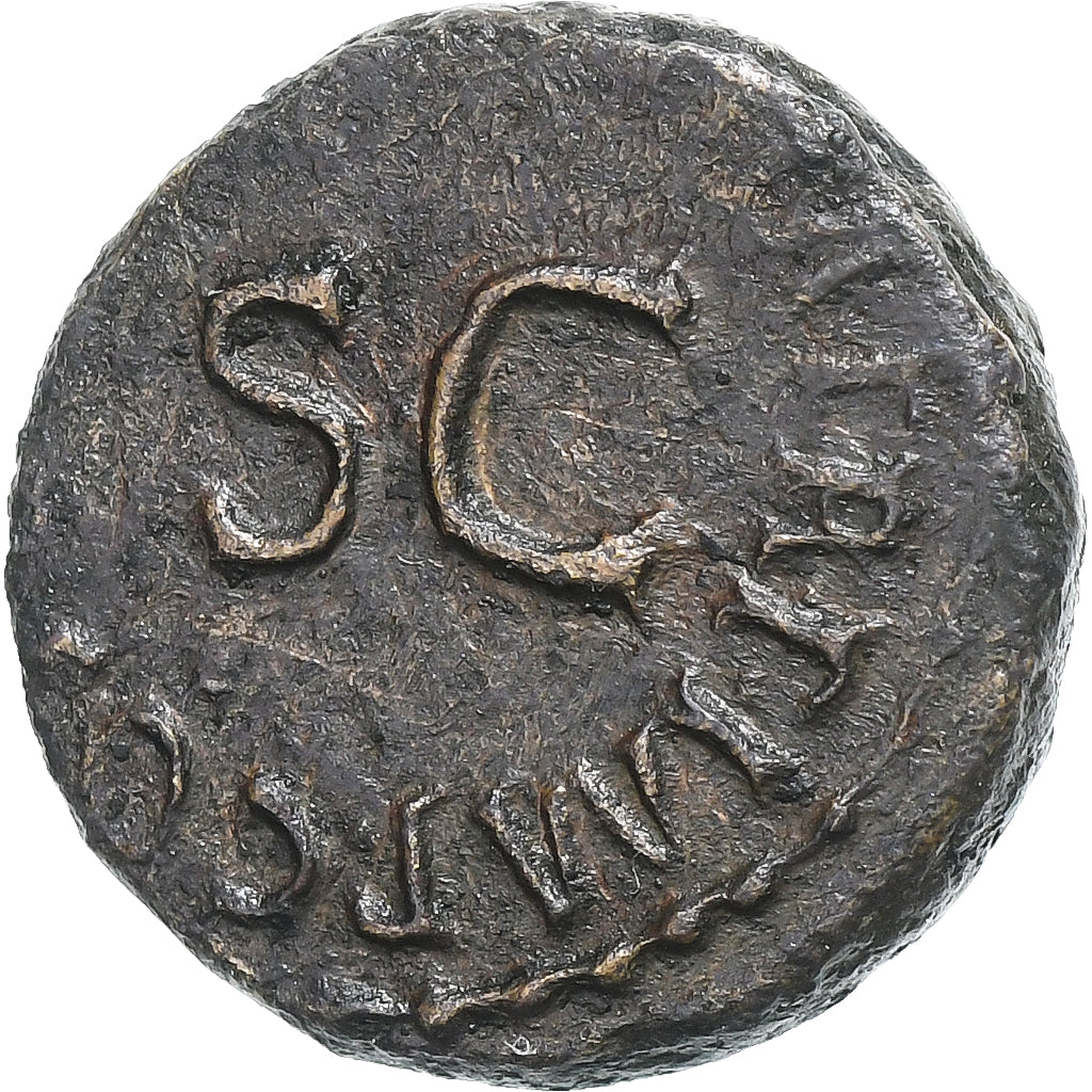 Claudius, Quadrans, 42, Rome, Bronze, AU(55-58)