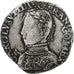 France, Charles IX, Teston, 1562, La Rochelle, Silver, VF(30-35), Gadoury:429