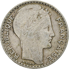 Francja, 10 Francs, Turin, 1933, Paris, Srebro, VF(30-35), Gadoury:801