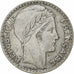 Frankrijk, 20 Francs, Turin, 1933, Paris, Rameaux courts, Zilver, FR+