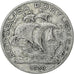 Portugal, 10 Escudos, 1954, Lisbon, Silver, VF(30-35)