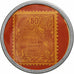 New Caledonia, Banque de l'Indo-Chine, 50 Centimes, n.d., Stamp-Coin