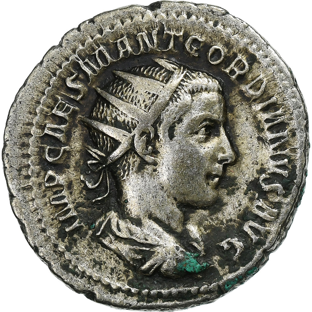 Gordian III, Antoninianus, 238-239, Rome, Silver, EF(40-45), RIC:6