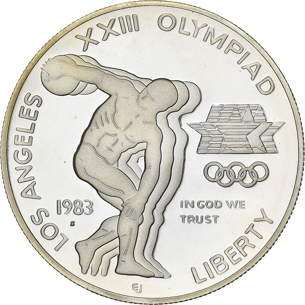 Stati Uniti, Dollar, XXIII Olympiad Los Angeles, 1983, San Francisco, FS
