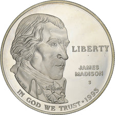 États-Unis, Dollar, Bill of Rights, 1993, San Francisco, Argent, SPL