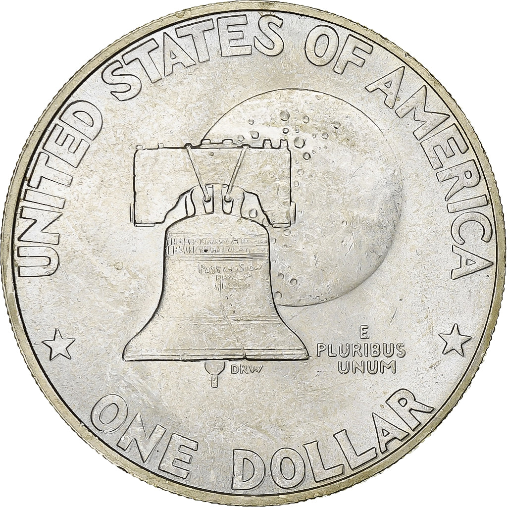 United States, Dollar, Eisenhower, 1976, San Francisco, Silver, MS(60-62)