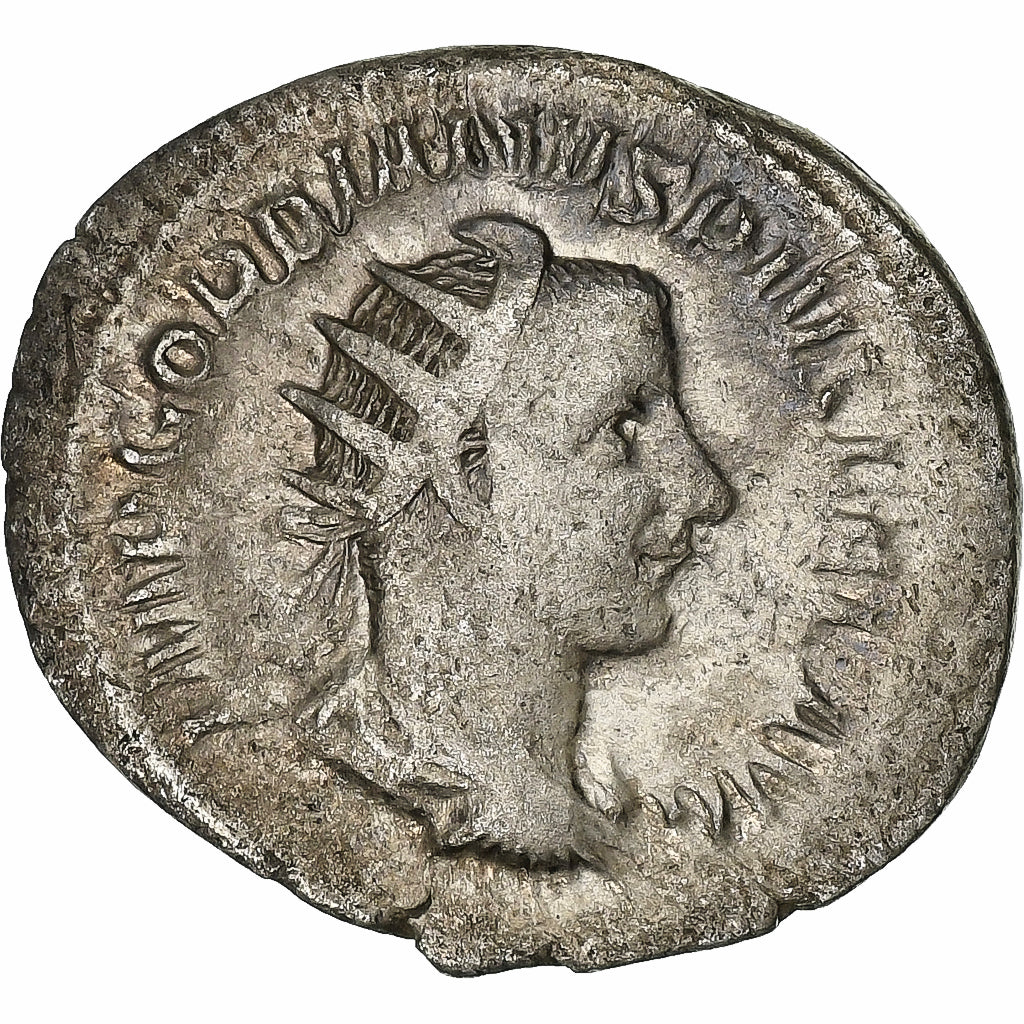 Gordian III, Antoninianus, 243-244, Rome, Silver, VF(30-35), RIC:141
