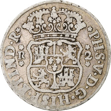 Mexico, Philip V, 2 Reales, 1743, Mexico City, Silver, VF(20-25), KM:85
