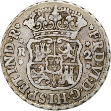 Messico, Philip V, 2 Reales, 1749, Mexico City, Argento, MB, KM:85