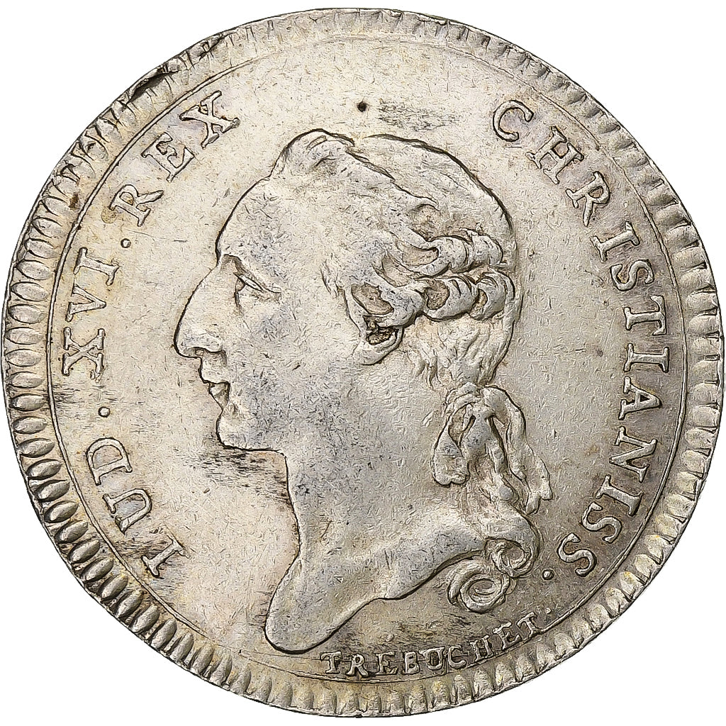 France, Jeton, Louis XVI, Paroisse de Saint-Germain-l'Auxerrois, 1734, Argent