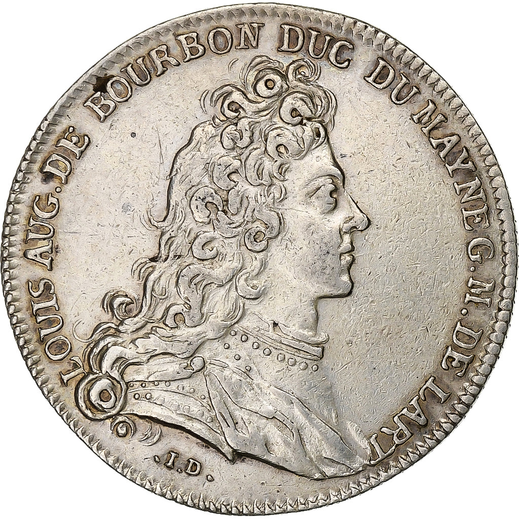 France, Token, Louis-Auguste de Bourbon, Armée, Ecole d'Artillerie, 1727