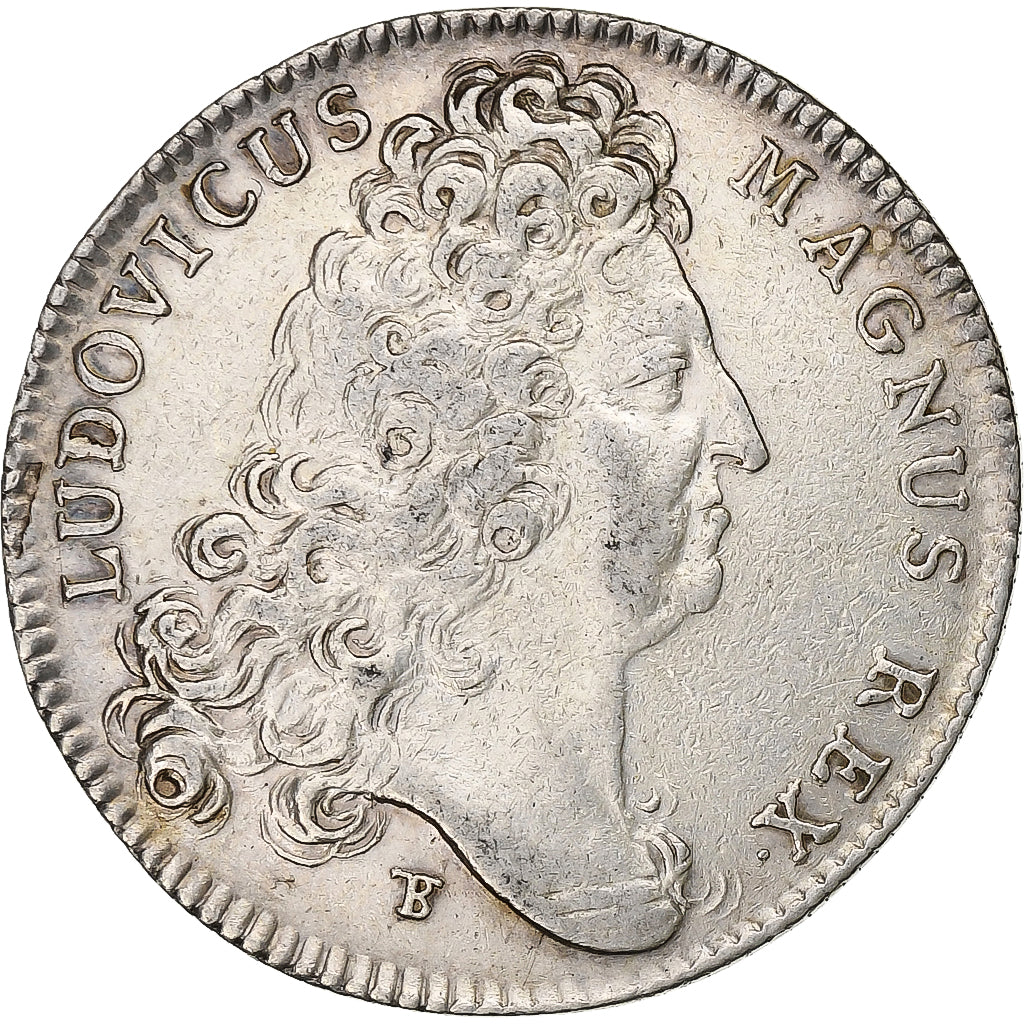 France, Token, Louis XIV, Trésor Royal, 1706, Silver, EF(40-45), Feuardent:1978