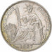 French Indo-China, 20 Centièmes, 1937, Paris, Silver, MS(60-62)