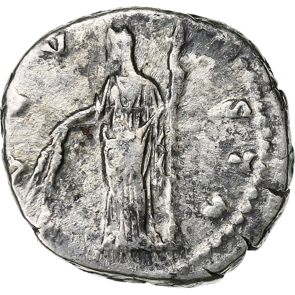 Diva Faustina I, Denarius, 141, Rome, Silver, EF(40-45), RIC:360a