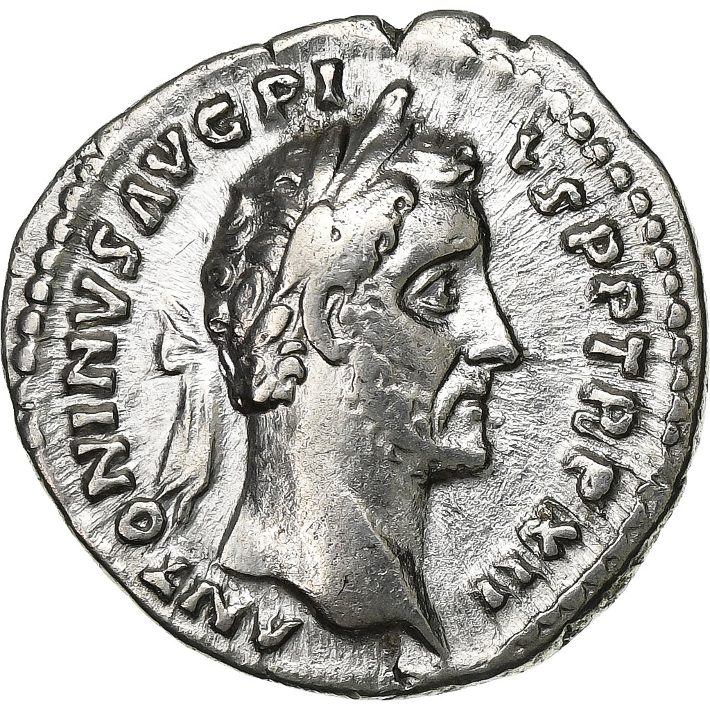 Antoninus Pius, Denarius, 148-149, Rome, Silver, EF(40-45), RIC:175