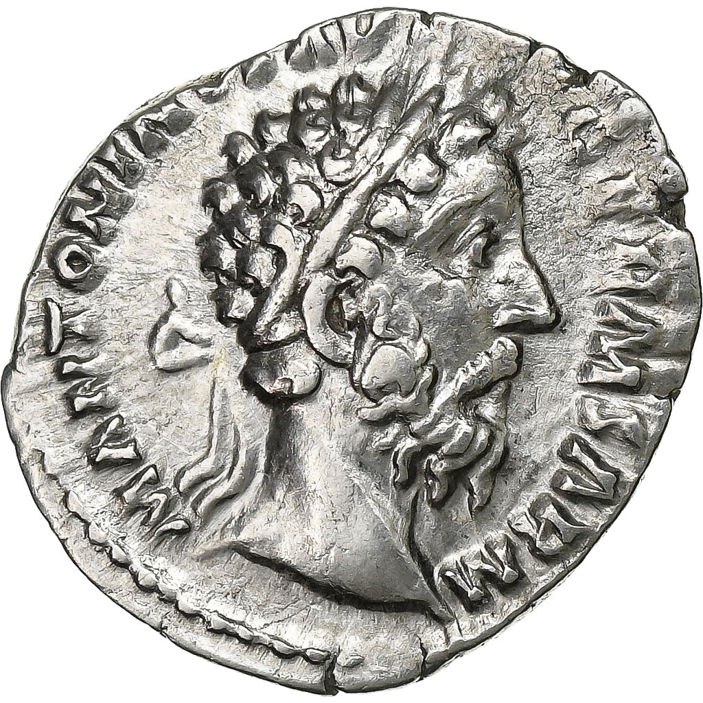Marcus Aurelius, Denarius, 176-177, Rome, Silber, SS+, RIC:373